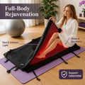 UOYO HZD008 full body red light therapy mat in sleeping bag form