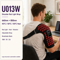 Red Light Therapy Shoulder Brace HGHJ03 | Wireless Heat & Vibration Massager