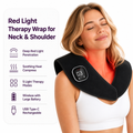 Red Light Therapy Wrap | Infrared Heating Pad for Ankle & Neck